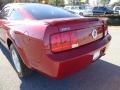 2009 Dark Candy Apple Red Ford Mustang V6 Coupe  photo #7