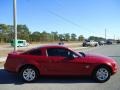 2009 Dark Candy Apple Red Ford Mustang V6 Coupe  photo #10