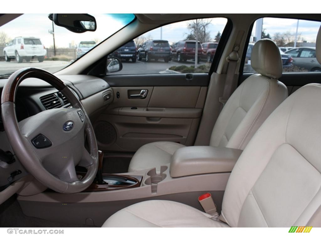 2002 Taurus SEL - Arizona Beige Metallic / Medium Parchment photo #9