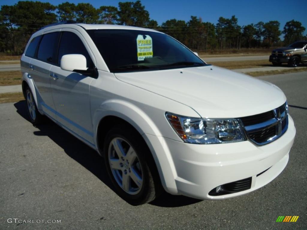 Stone White 2010 Dodge Journey R/T Exterior Photo #41888574