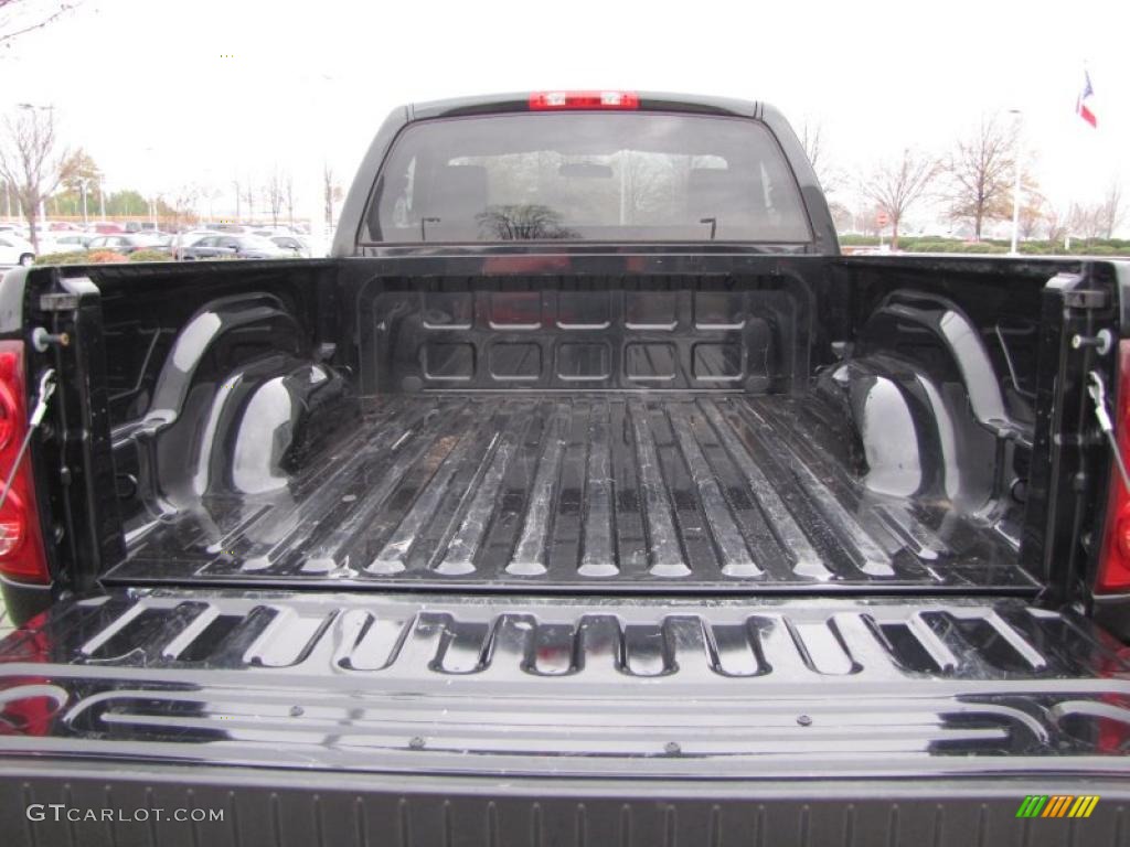 2008 Ram 1500 ST Regular Cab - Brilliant Black Crystal Pearl / Medium Slate Gray photo #12