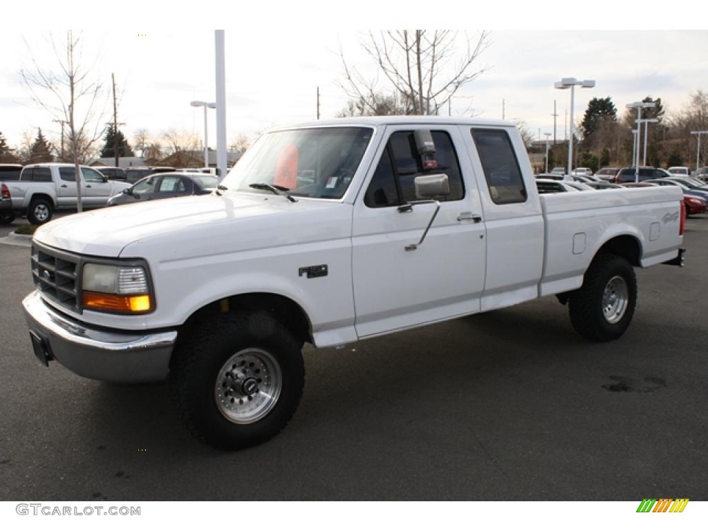 Oxford White 1994 Ford F150 XL Extended Cab 4x4 Exterior Photo #41890939