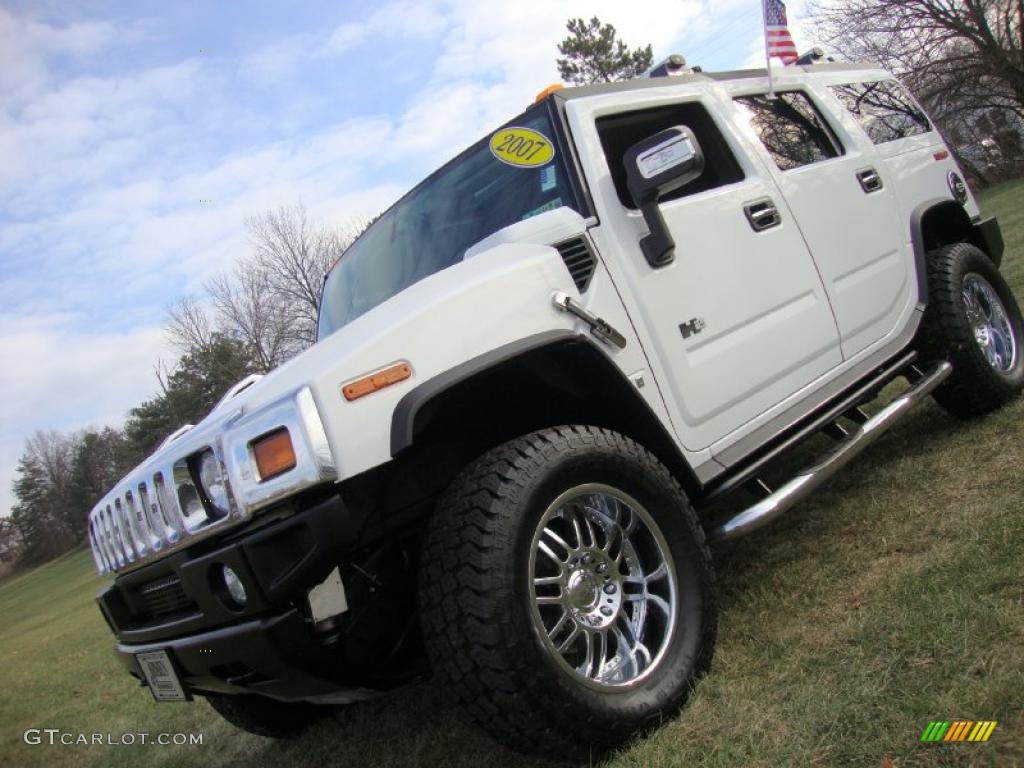 Birch White Hummer H2