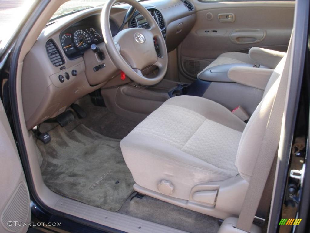 Oak Interior 2003 Toyota Tundra SR5 Access Cab Photo #41895428