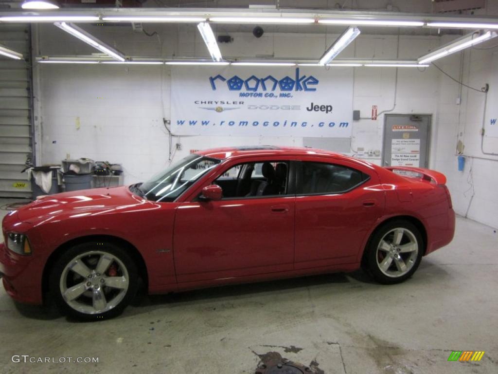 2010 Charger SRT8 - TorRed / Dark Slate Gray photo #1