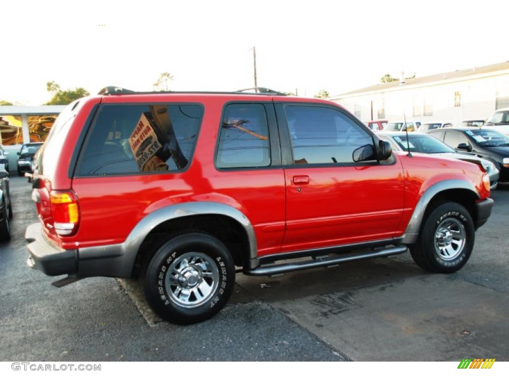 1998 Explorer Sport - Vermillion Red / Medium Graphite photo #10