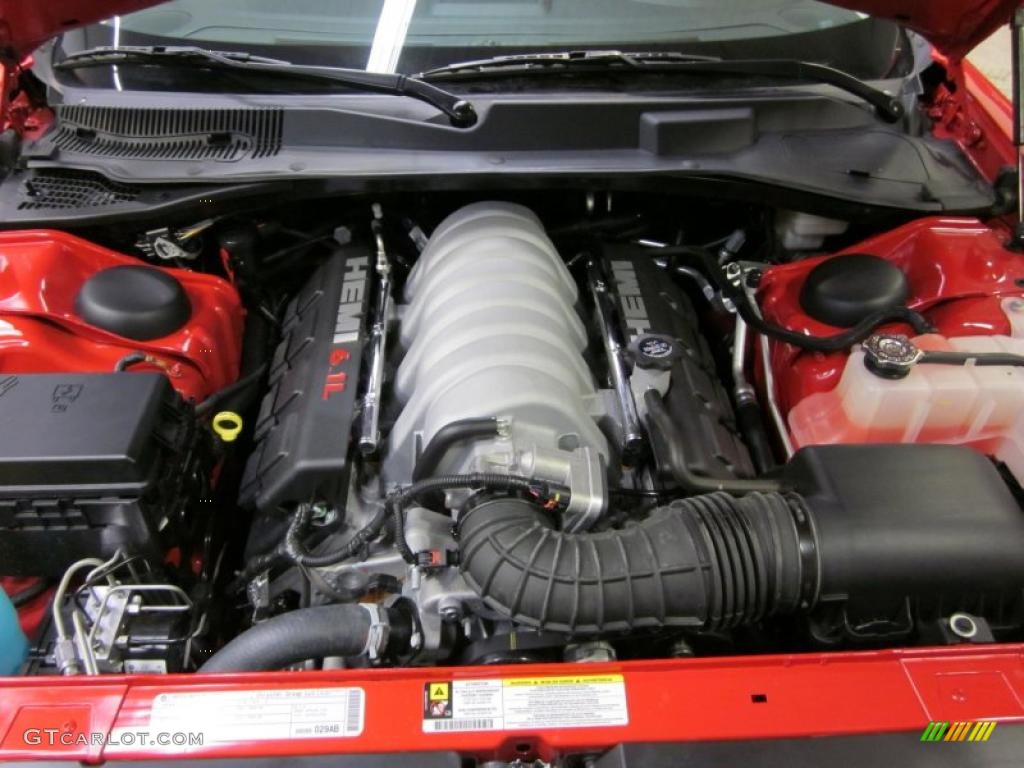 2010 Dodge Charger SRT8 6.1 Liter SRT HEMI OHV 16-Valve VVT V8 Engine Photo #41895644