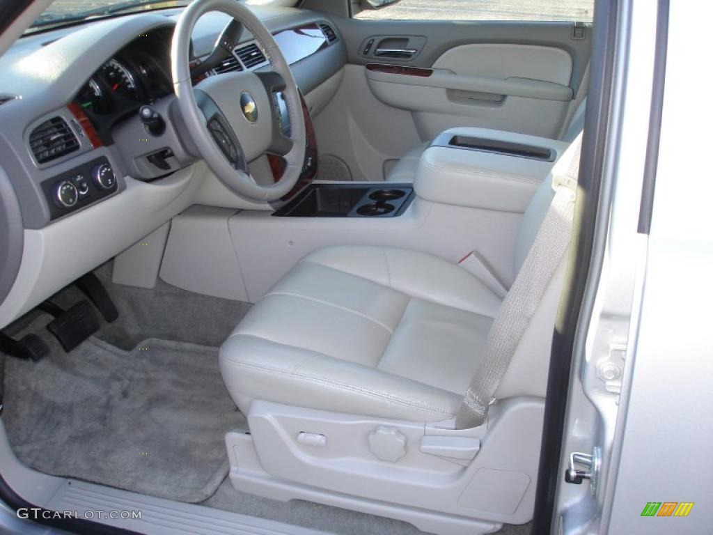Light Titanium/Dark Titanium Interior 2010 Chevrolet Tahoe Hybrid 4x4 Photo #41895672