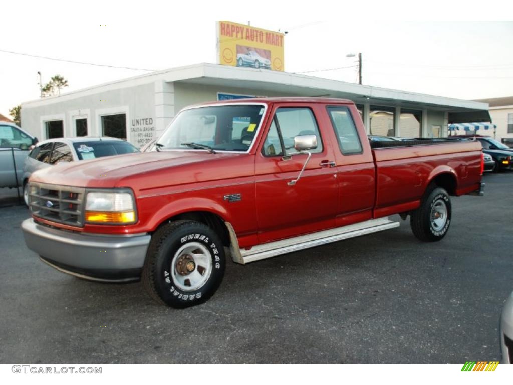 Electric Current Red Pearl Ford F150