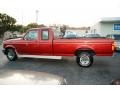 Electric Current Red Pearl 1992 Ford F150 Extended Cab Exterior