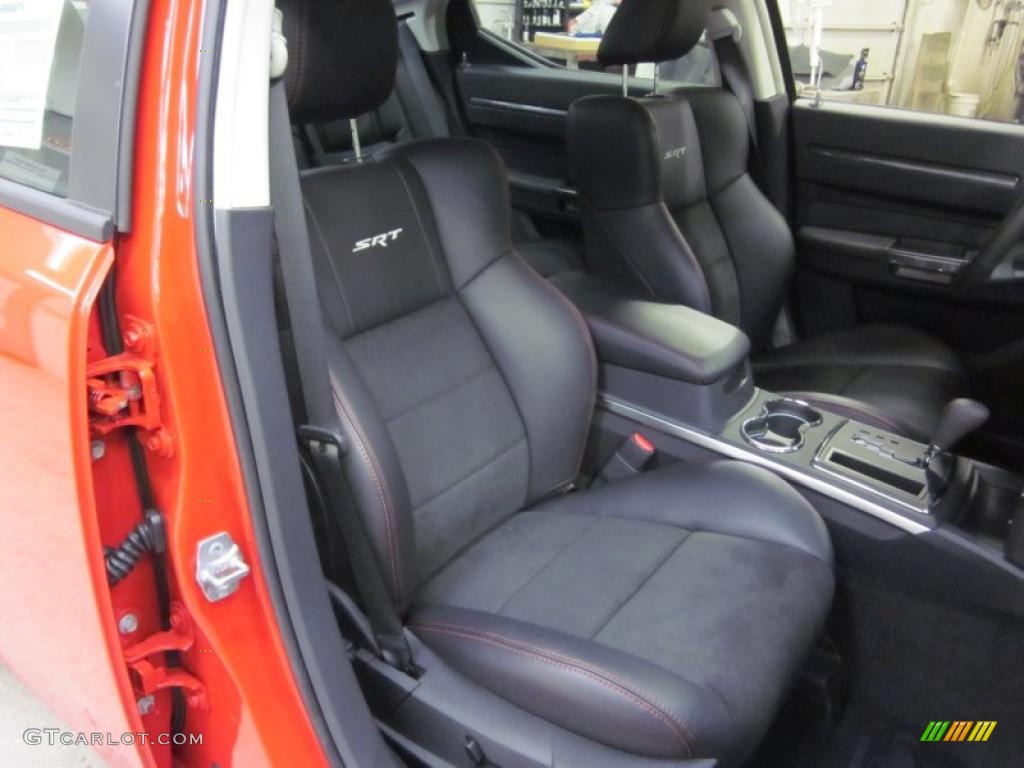 Dark Slate Gray Interior 2010 Dodge Charger SRT8 Photo #41895832