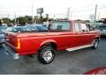 1992 Electric Current Red Pearl Ford F150 Extended Cab  photo #5