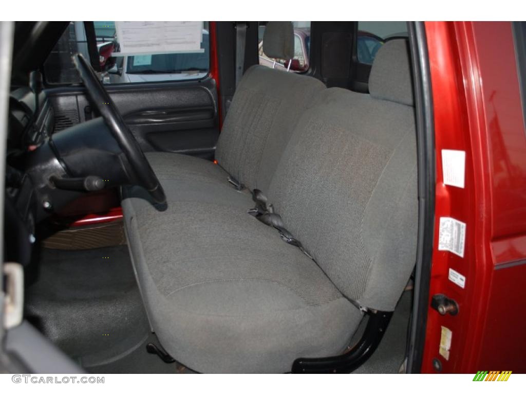 Grey Interior 1992 Ford F150 Extended Cab Photo #41896084