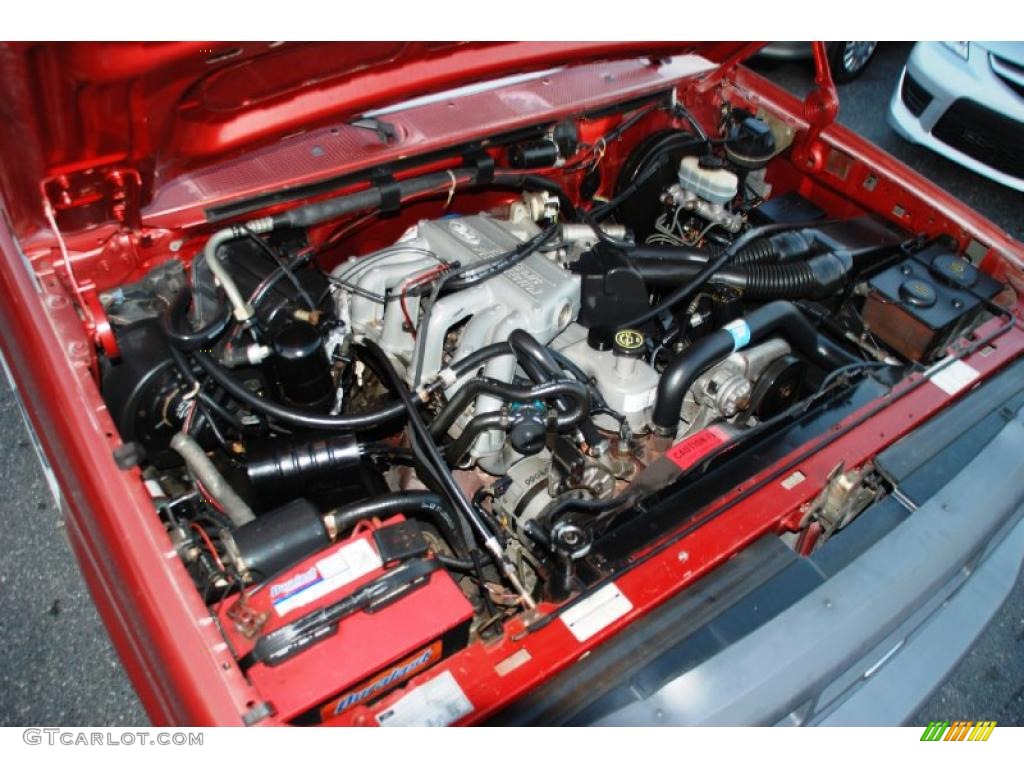1992 Ford F150 Extended Cab 4.9 Liter OHV 12-Valve Inline 6 Cylinder Engine Photo #41896240