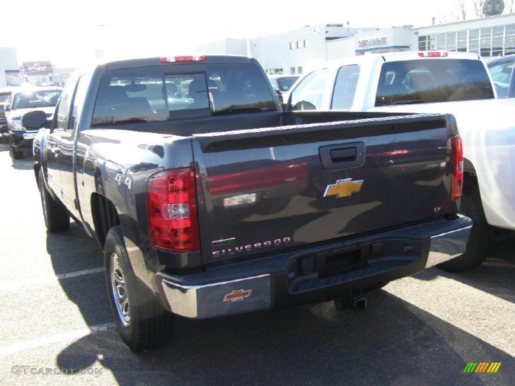 2011 Silverado 1500 LT Extended Cab 4x4 - Taupe Gray Metallic / Ebony photo #2