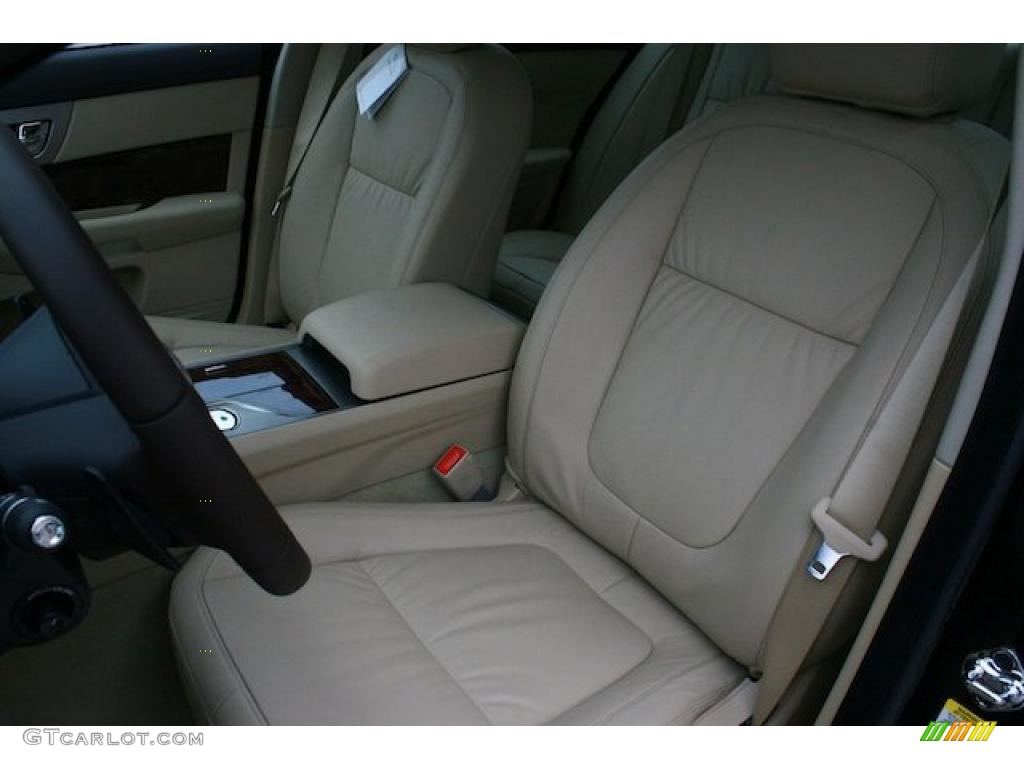 Barley Beige/Truffle Brown Interior 2011 Jaguar XF Sport Sedan Photo #41896552