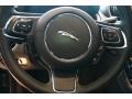 2011 Jaguar XJ Jet Black/Jet Black Interior Steering Wheel Photo