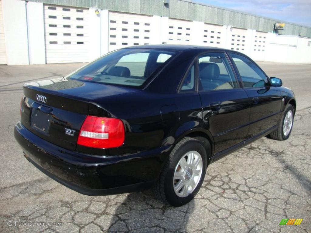 Brilliant Black 2000 Audi A4 1.8T quattro Sedan Exterior Photo #41897100