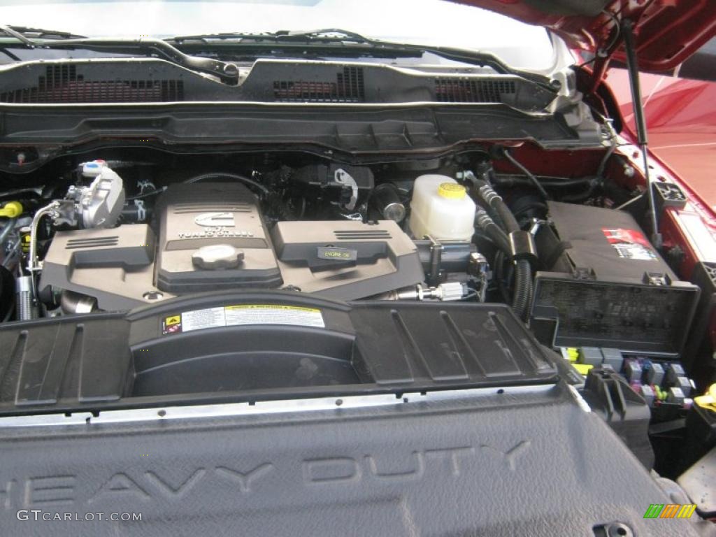 2011 Dodge Ram 3500 HD ST Crew Cab 4x4 Dually Engine Photos