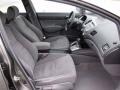 Black 2008 Honda Civic LX Sedan Interior Color