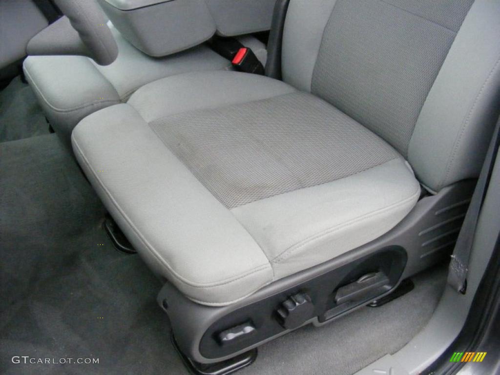 Dark Flint Interior 2004 Ford F150 XLT SuperCrew Photo #41902080