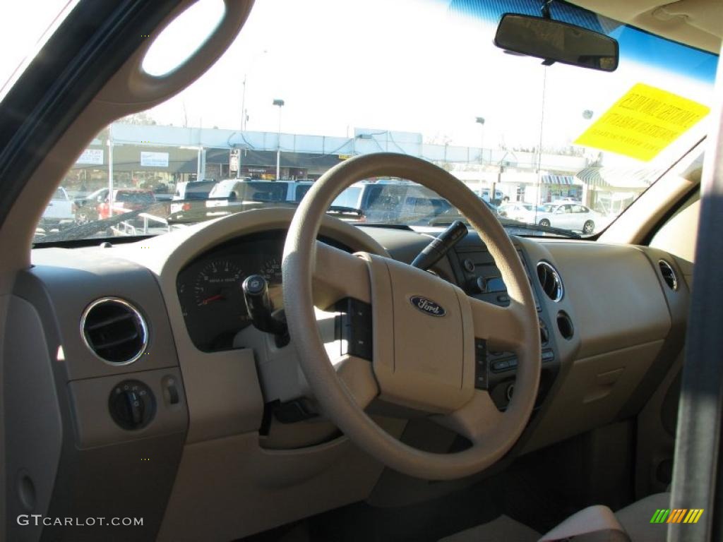 2004 F150 XLT SuperCrew - Arizona Beige Metallic / Tan photo #6