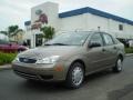 2005 Arizona Beige Metallic Ford Focus ZX4 SES Sedan  photo #7