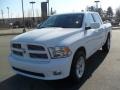 2011 Bright White Dodge Ram 1500 Sport Crew Cab  photo #7