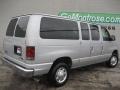 2010 Ingot Silver Metallic Ford E Series Van E350 XLT Passenger  photo #6