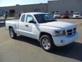 2011 Bright White Dodge Dakota Big Horn Extended Cab  photo #6