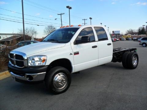 2008 Dodge Ram 3500 ST Quad Cab 4x4 Chassis Data, Info and Specs
