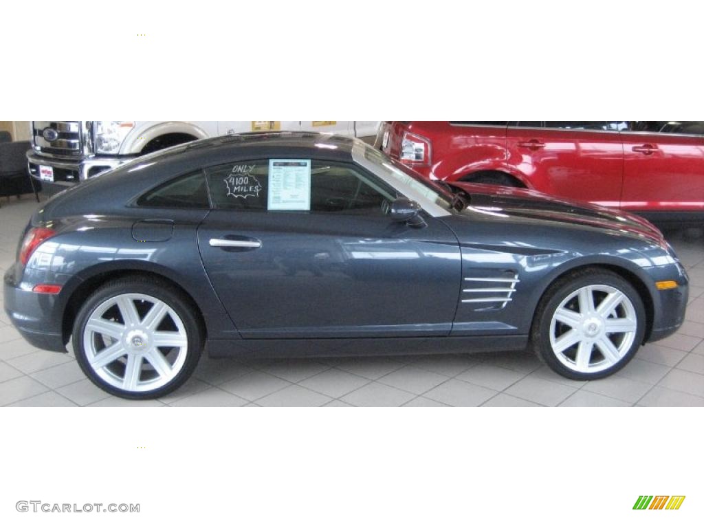 2006 Crossfire Limited Coupe - Machine Gray Metallic / Dark Slate Gray/Medium Slate Gray photo #4