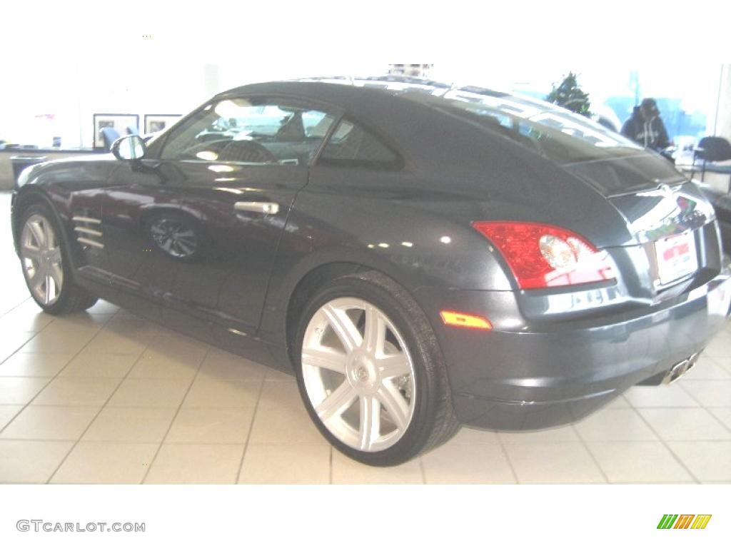 2006 Crossfire Limited Coupe - Machine Gray Metallic / Dark Slate Gray/Medium Slate Gray photo #5