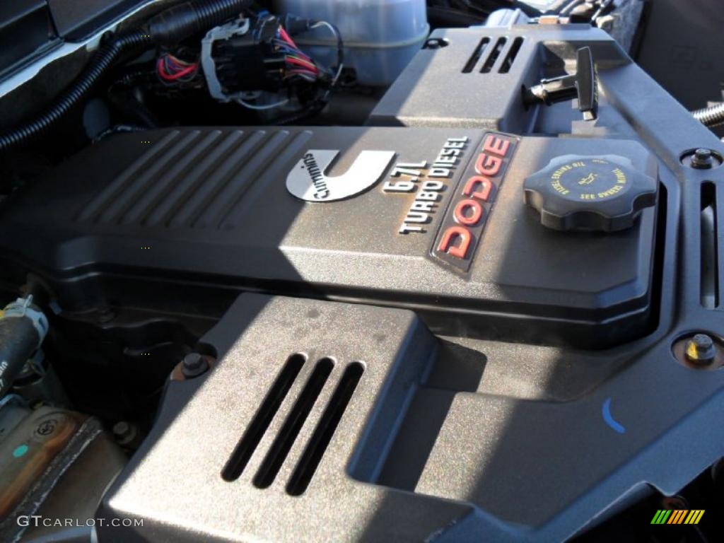 2008 Dodge Ram 3500 ST Quad Cab 4x4 Chassis Engine Photos
