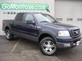 2005 True Blue Metallic Ford F150 XLT SuperCrew 4x4  photo #2