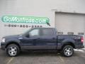 2005 True Blue Metallic Ford F150 XLT SuperCrew 4x4  photo #3