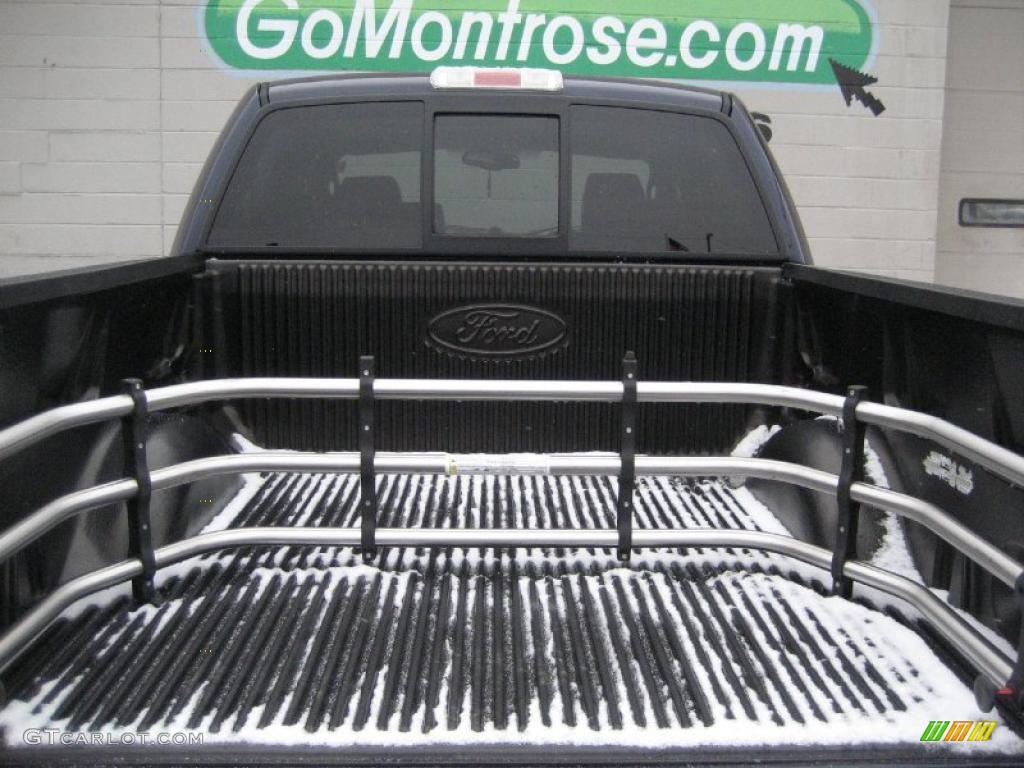 2005 F150 XLT SuperCrew 4x4 - True Blue Metallic / Black photo #11