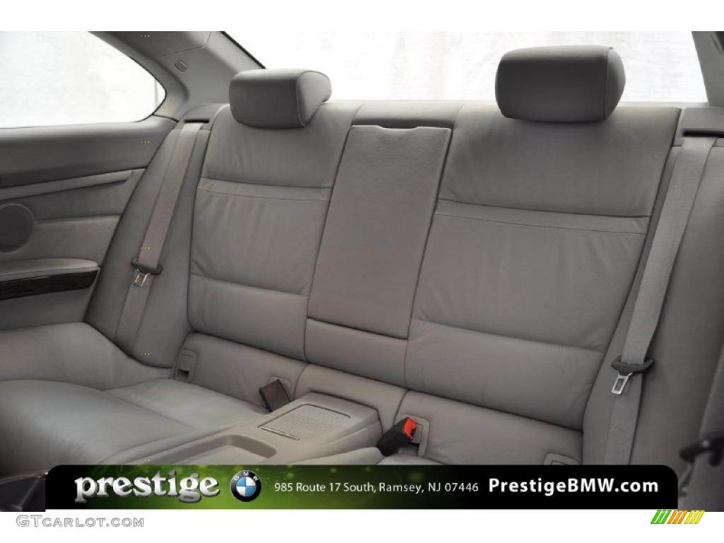 2007 3 Series 335i Coupe - Jet Black / Grey photo #12