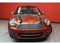 2011 Spice Orange Metallic Mini Cooper Convertible  photo #2