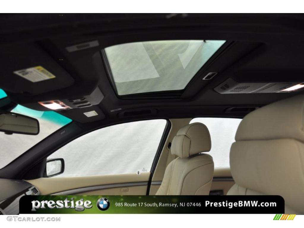 2008 7 Series 750i Sedan - Monaco Blue Metallic / Beige photo #13