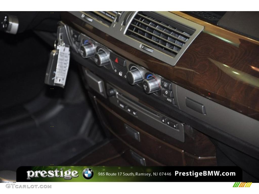 2008 7 Series 750i Sedan - Monaco Blue Metallic / Beige photo #17