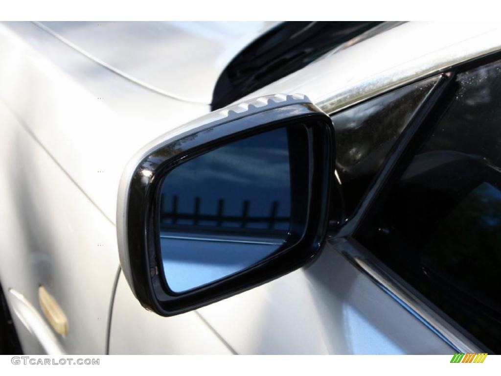 2002 3 Series 325i Coupe - Titanium Silver Metallic / Black photo #17