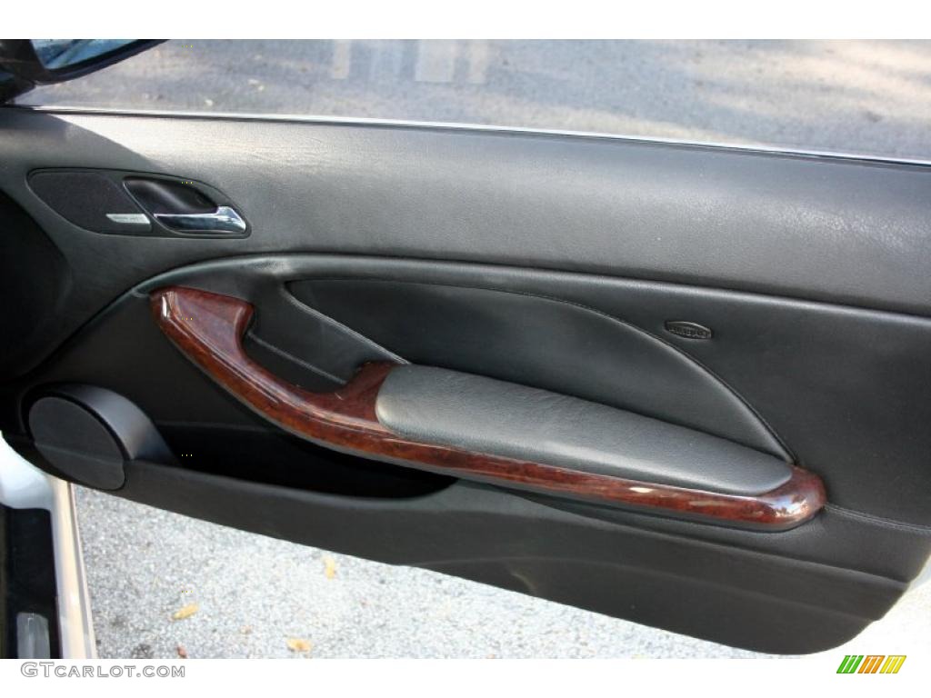 2002 3 Series 325i Coupe - Titanium Silver Metallic / Black photo #26