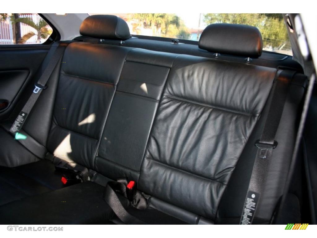 2002 3 Series 325i Coupe - Titanium Silver Metallic / Black photo #41