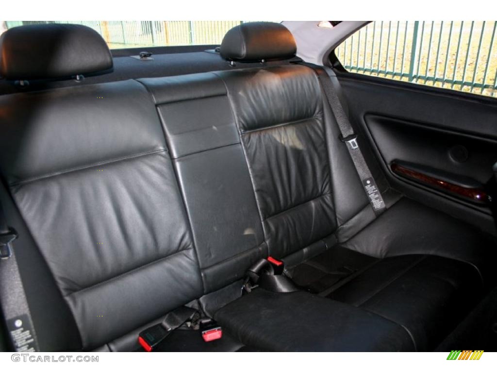 2002 3 Series 325i Coupe - Titanium Silver Metallic / Black photo #42