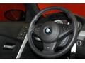 Black 2007 BMW M5 Sedan Steering Wheel