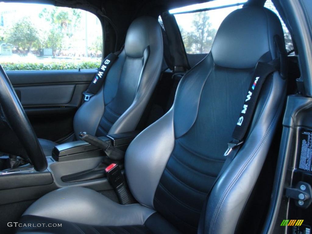 Black Interior 1998 BMW M Roadster Photo #41909653