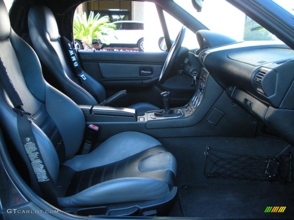 Black Interior 1998 BMW M Roadster Photo #41909669