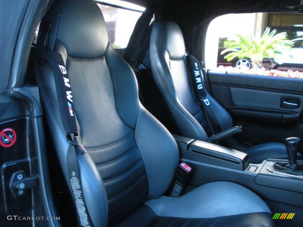 Black Interior 1998 BMW M Roadster Photo #41909681