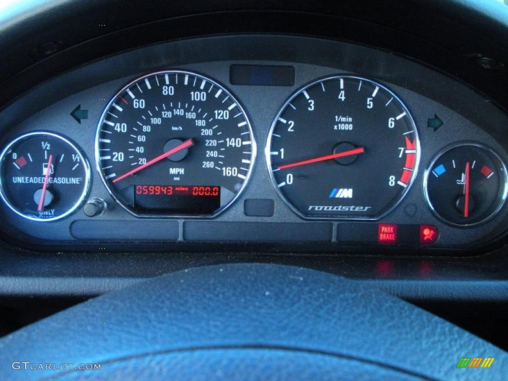 1998 BMW M Roadster Gauges Photo #41909713